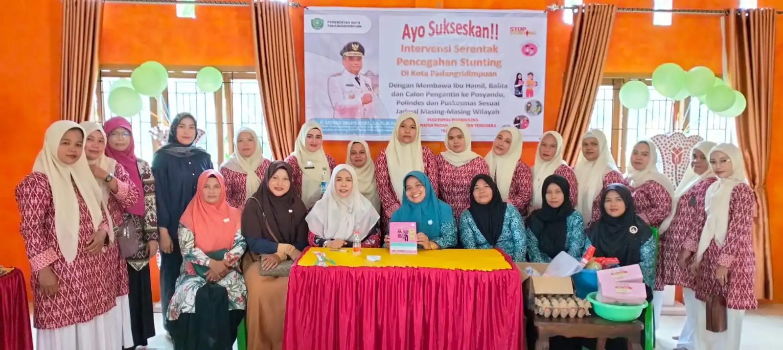 Kegiatan Pemberian Makanan Tambahan bagi Balita Rutin Dilaksanakan di Desa Sigulang